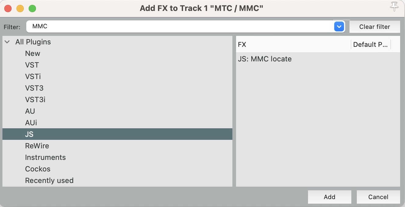 Adding MMC Locate plug-in