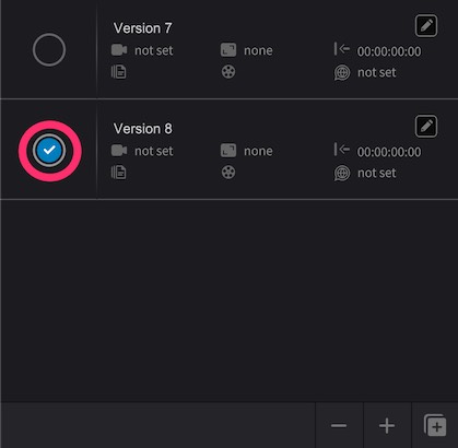 Activate Timeline Button