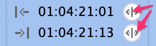 Draggable Timecode Modifiers